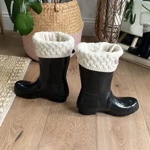 Short Rain Hunter Boots Insoles Hunter Original Short Women's Rain